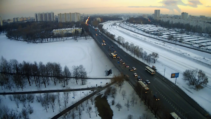 Онлайн веб-камера на улице Люблинская, Москва